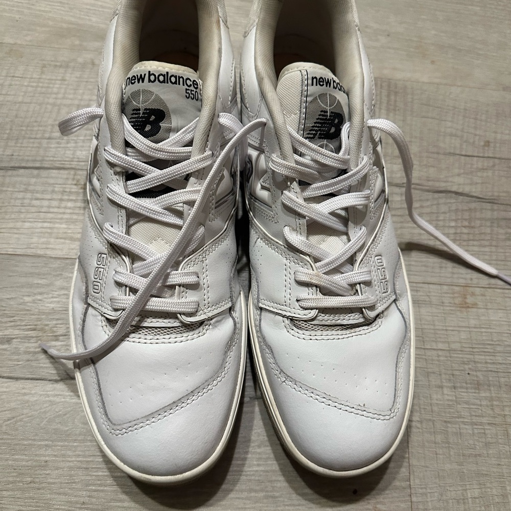 New Balance 550 Classic White Sneakers